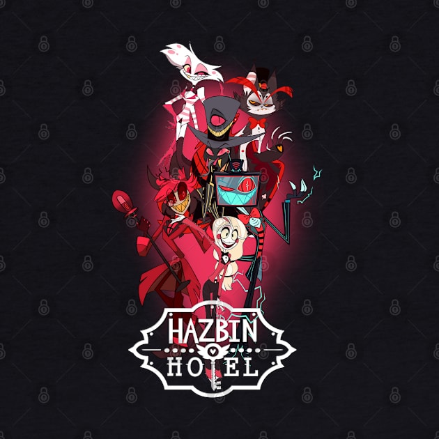 Hazbin-Hotel-Squad by Aona jonmomoa